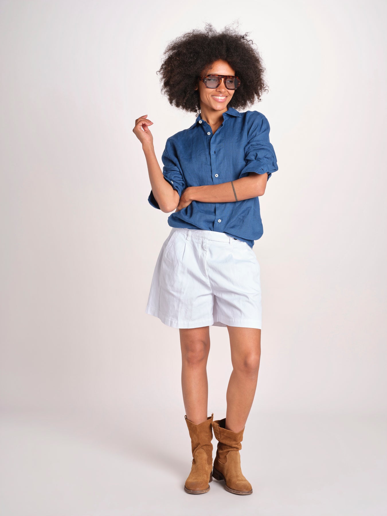 Camicia maschile in lino M012 963 OTTANIO milaura 