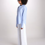 camicia a righe con collo guru MICA5630 BA milaura 