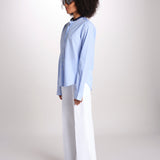 camicia a righe con collo guru MICA5630 BA milaura 