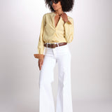 camicia a righe con collo guru MICA5630 BG milaura 