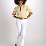 camicia a righe con collo guru MICA5630 BG milaura 