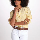 camicia a righe con collo guru MICA5630 BG milaura 