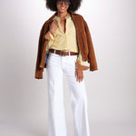 camicia a righe con collo guru MICA5630 BG milaura 