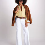 camicia a righe con collo guru MICA5630 BG milaura 