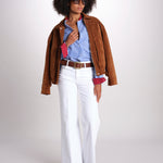 camicia a righe con collo guru MICA5630 BT milaura 
