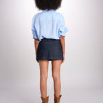 minigonna denim MIETTA C43 DENIM milaura 