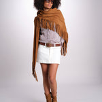 minigonna denim MIETTA C43 IVORY milaura 