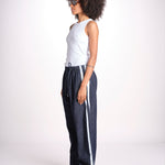 denim con coulisse e bande MILVA C44D DENIMBLU milaura 