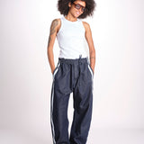 denim con coulisse e bande MILVA C44D DENIMBLU milaura 