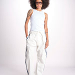 denim con coulisse e bande MILVA C44 DENIM milaura 