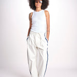 denim con coulisse e bande MILVA C44 DENIM milaura 