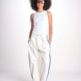 denim con coulisse e bande MILVA C44 DENIM milaura 