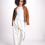 denim con coulisse e bande MILVA C44 DENIM milaura 