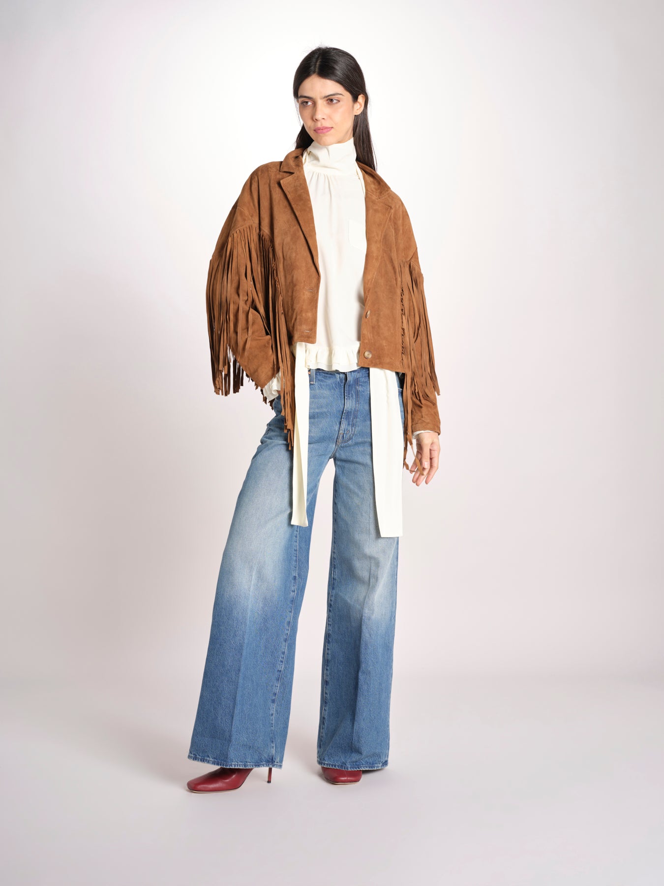 Giacca con frange P850 TAB milaura 