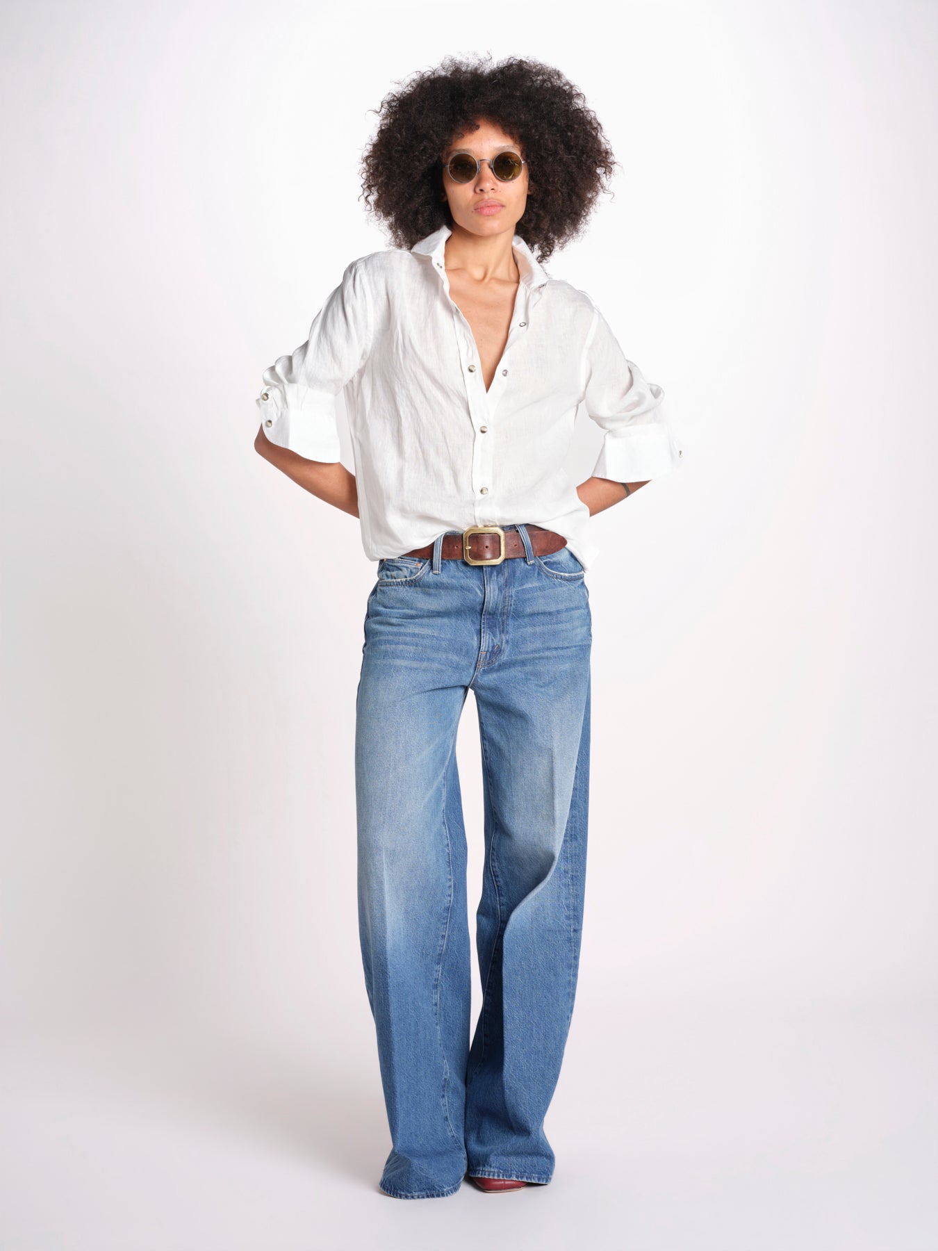 camicia uomo lino con automatici SABRILI AVORIO milaura 