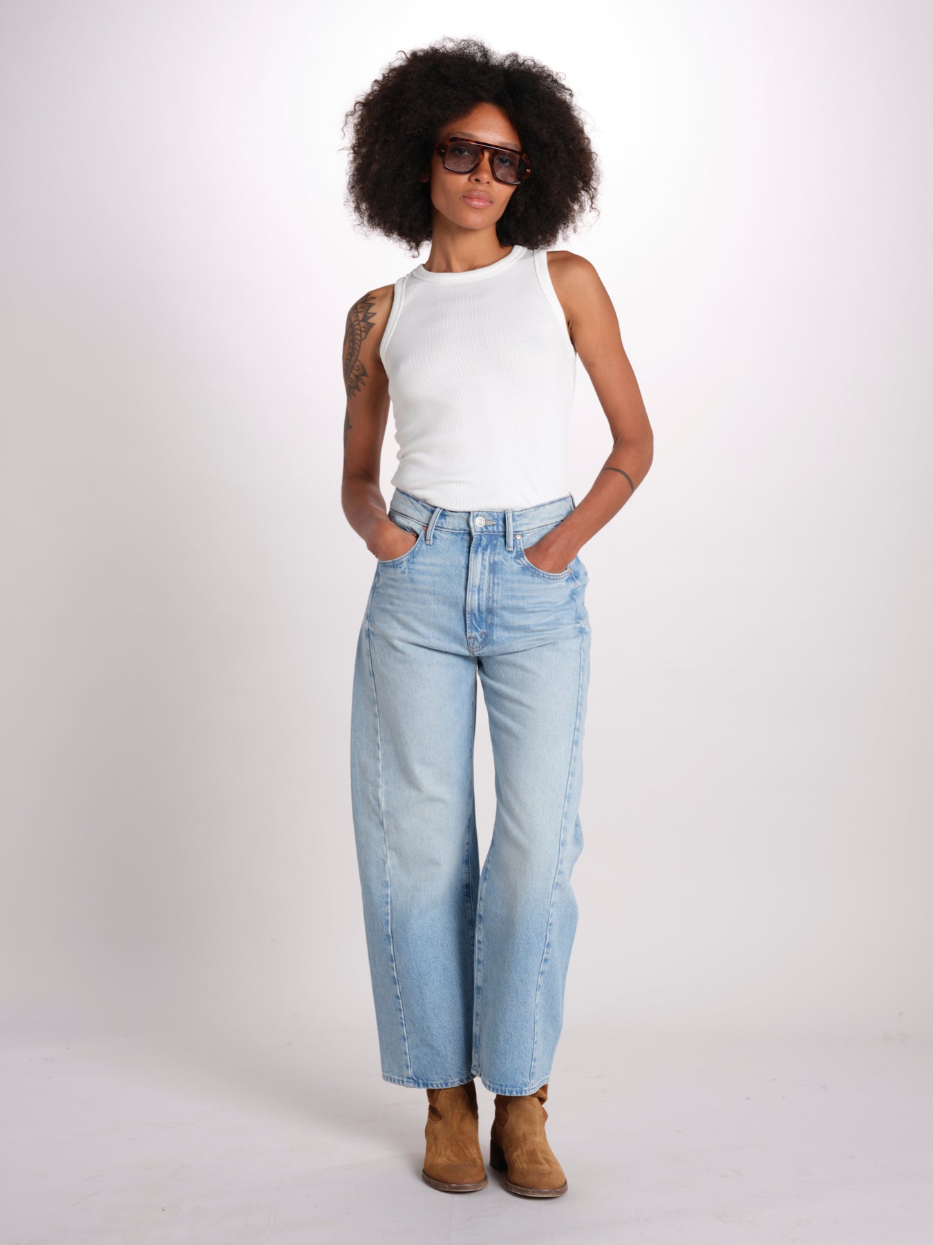 pantalone denim 10926-1085 THIS IS ROLL THIS IS HAOW mother 
