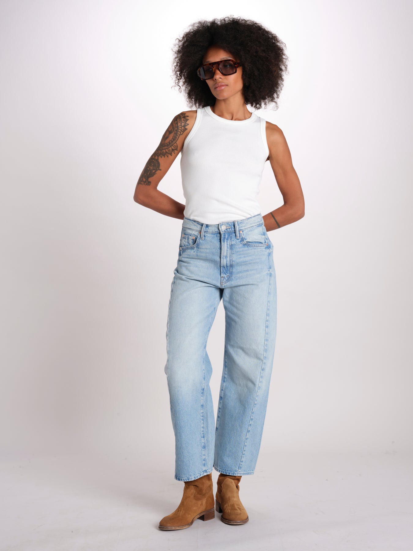 pantalone denim 10926-1085 THIS IS ROLL THIS IS HAOW mother 