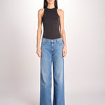 denim dritto a vita bassa 12488-1230 HUF HIT SHUFFLE mother 