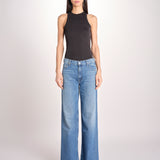denim dritto a vita bassa 12488-1230 HUF HIT SHUFFLE mother 