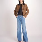 denim dritto a vita bassa 12488-1230 HUF HIT SHUFFLE mother 