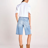 bermuda in denim 4128-1296 OWE SOW SURREAL mother 