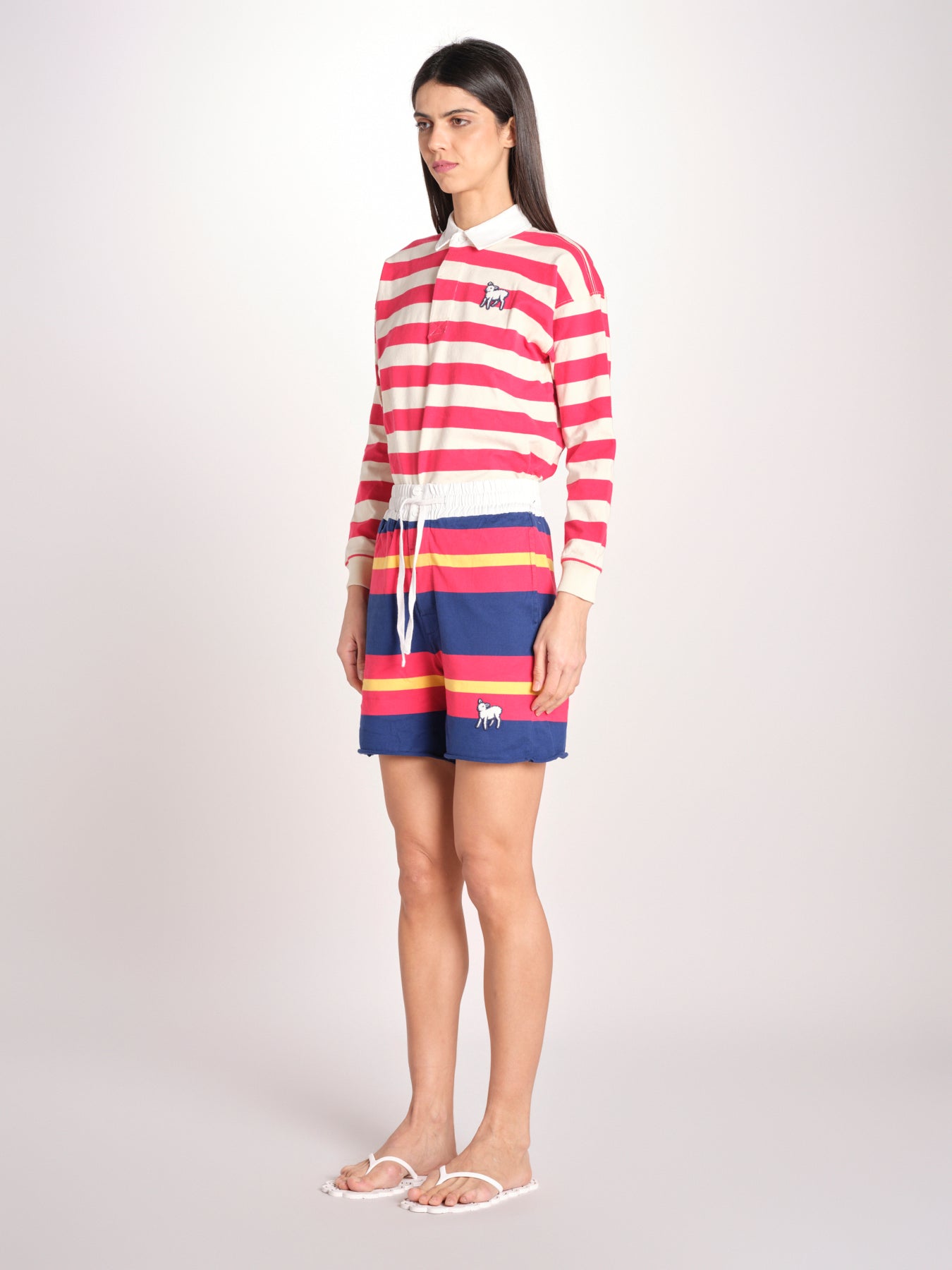 short a righe 4376-2020 THE BREATHER GOB ESTBLU mother 