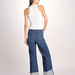 denim con risvolto P1237-259 KRF KICKS AND RIFFS mother 