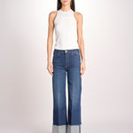 denim con risvolto P1237-259 KRF KICKS AND RIFFS mother 