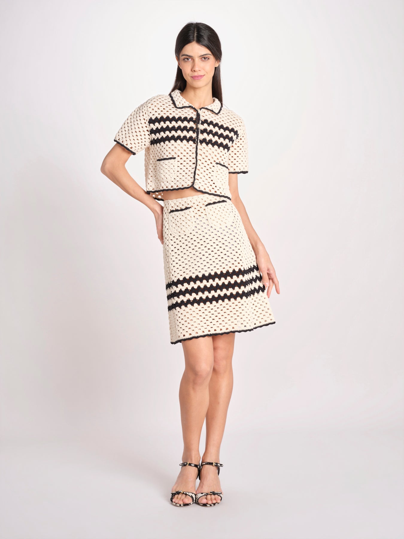 gonna in crochet AC03-9523-1259 PANNA n21 