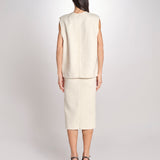 gonna bouclè C012-0248-1115 CREMA n21 