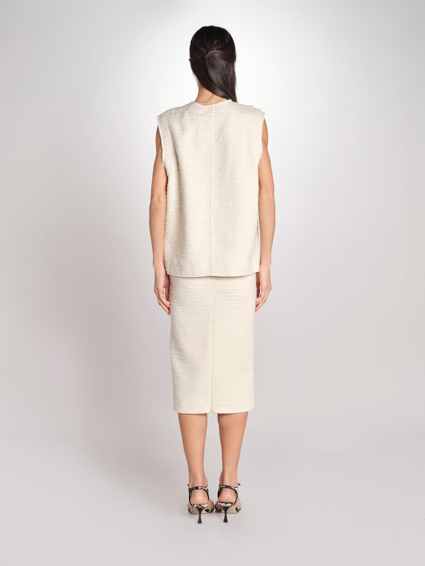 gonna bouclè C012-0248-1115 CREMA n21 