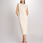 gonna bouclè C012-0248-1115 CREMA n21 