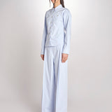 camicia uomo in popeline G012-0187-6311 CELESTE n21 