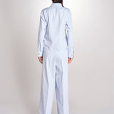 camicia uomo in popeline G012-0187-6311 CELESTE n21 
