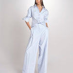 camicia uomo in popeline G012-0187-6311 CELESTE n21 