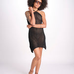 miniabito in cochet 26103 BLACK nima 