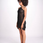 miniabito in cochet 26103 BLACK nima 