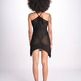 miniabito in cochet 26103 BLACK nima 