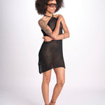 miniabito in cochet 26103 BLACK nima 