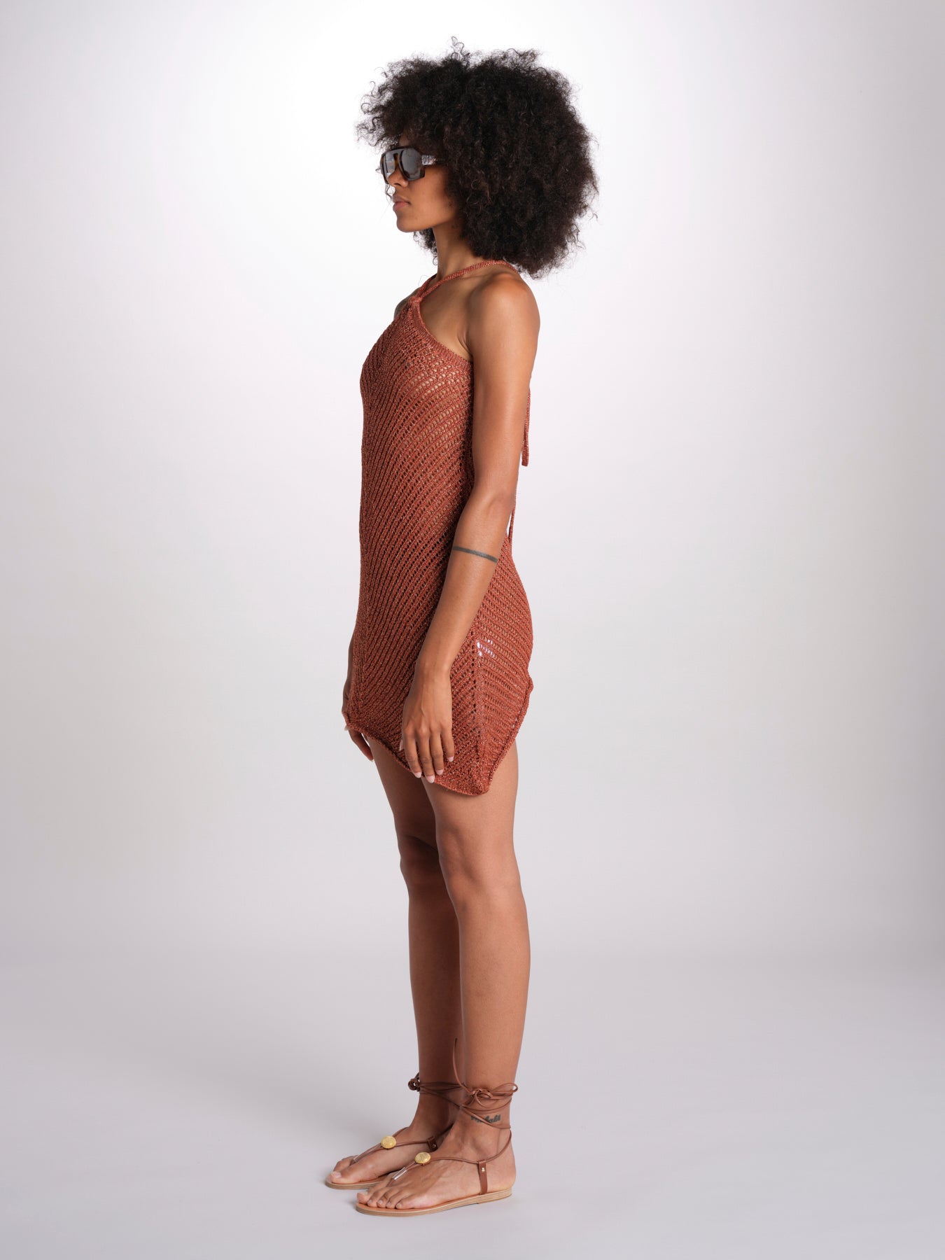 miniabito in cochet 26103 BRONZE nima 