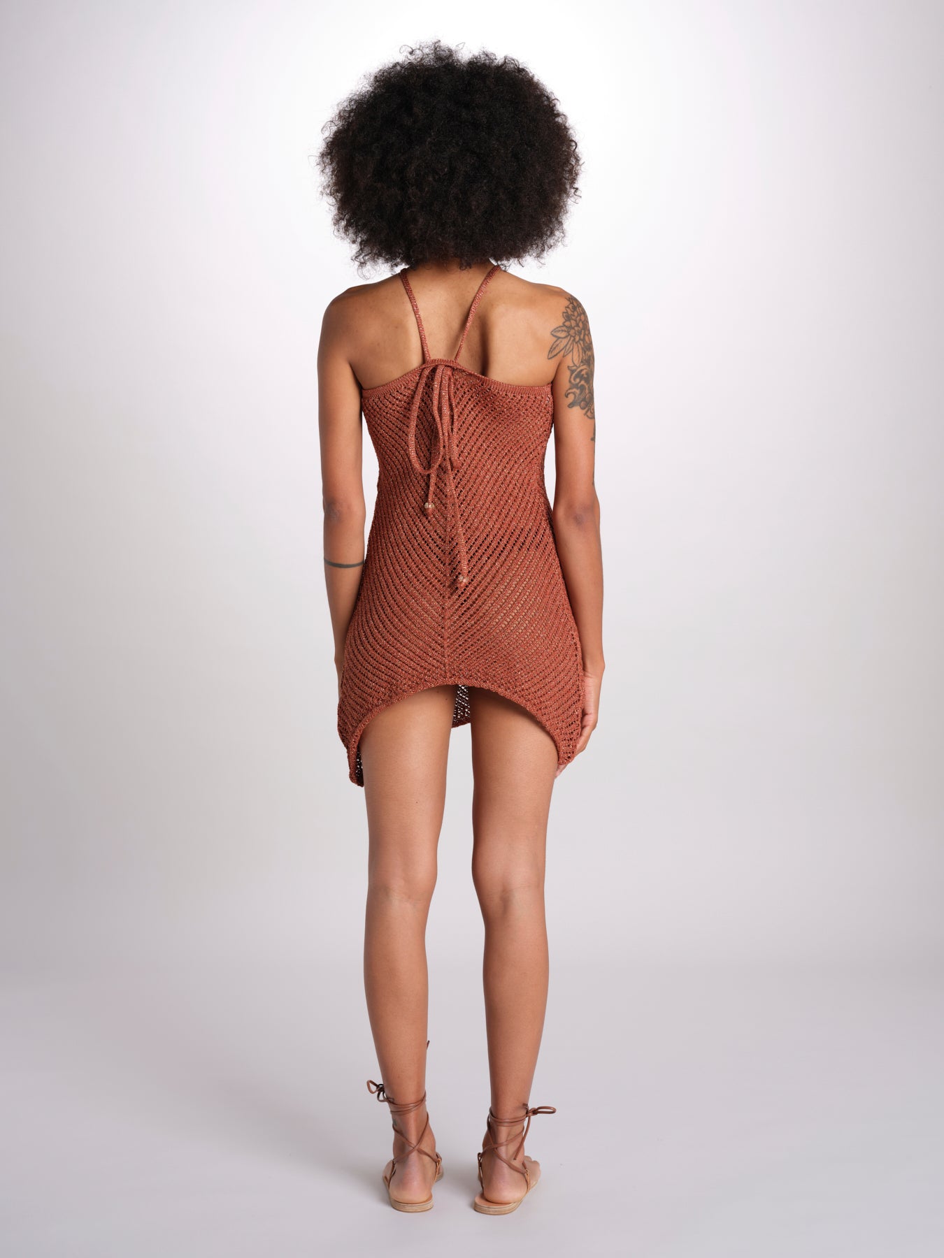 miniabito in cochet 26103 BRONZE nima 
