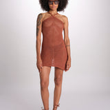 miniabito in cochet 26103 BRONZE nima 