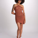 miniabito in cochet 26103 BRONZE nima 