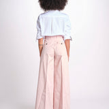 pantalone over in cotone pesante ORIANNA ORNO9 ANTICO nine in the morning 