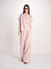 pantalone in lino con pinces