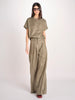 pantalone in lino con pinces