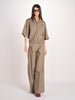 pantalone in cotone con pines