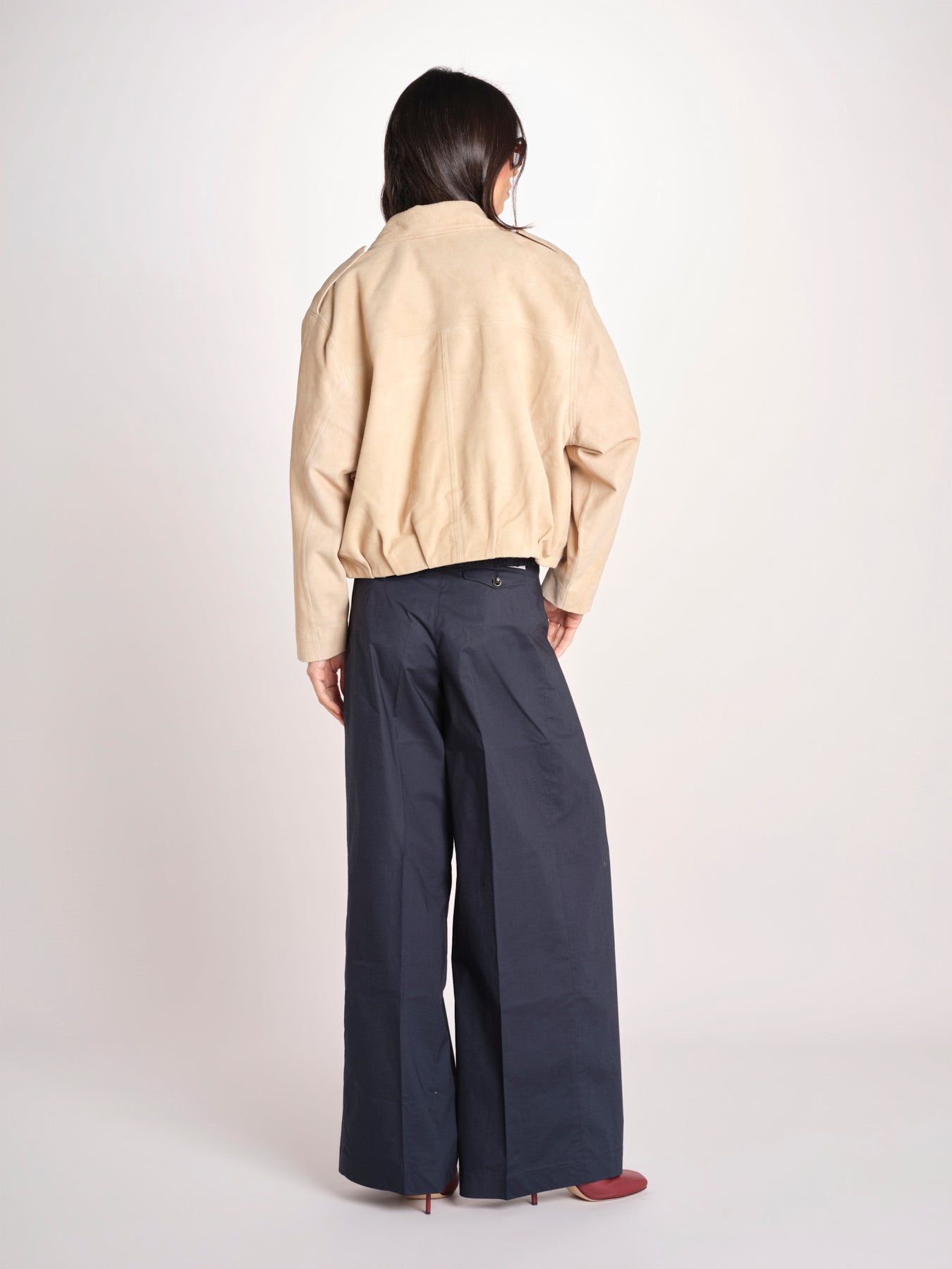 LUKE gibbotto in suede LUKE S26-004 004 ECRU oscar 