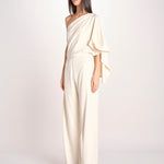 tuta asimmetrica RIO S26-142 004 IVORY oscar 