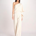 tuta asimmetrica RIO S26-142 004 IVORY oscar 